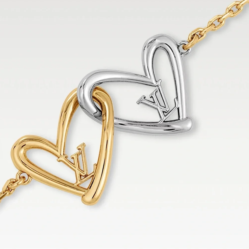 Louis Vuitton Fall in Love Gold and Silver Bracelet - Picture 2 of 8